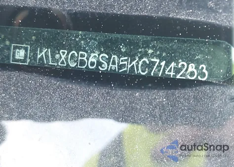 2019 Chevrolet Spark Ls Cvt из США, поврежденный, VIN KL8CB6SA5KC714233